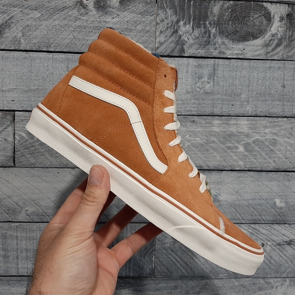Vans Other - Vans Sk8 Hi Suede Sherpa Mens Shoes 13